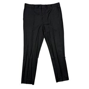 Hugo Boss Dress Pants Aeron/Hamen Wool Trousers Black 34x31